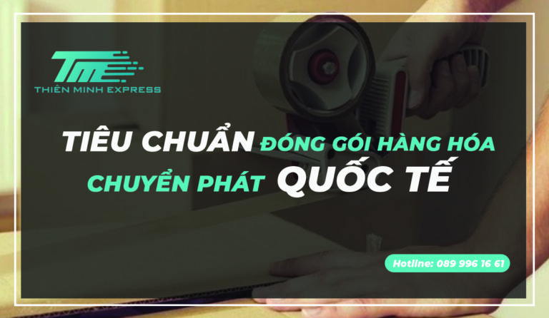 Đóng gói hàng hoá theo tiêu chuẩn